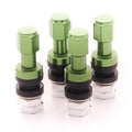 Japan Racing SET VALVULAS ALUMINIO V2 - GREEN