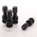 Japan Racing SET VALVULAS ALUMINIO V2 - BLACK + LOGO