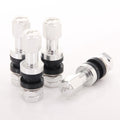Japan Racing SET VALVULAS ALUMINIO V2 - SILVER + LOGO