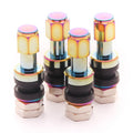 Japan Racing SET VALVULAS ALUMINIO V2 - NEOCHROME