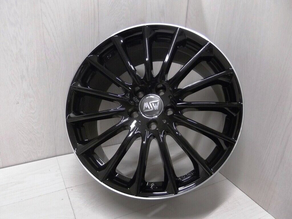 OZ LLANTA MSW MSW 30 8,5x20 ET45 5x112 73 NEGRO BRILLANTE+DIAMOND LIP