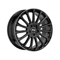 OZ LLANTA MSW MSW 30 7,5x18 ET33 5x112 73 NEGRO BRILLANTE+DIAMOND LIP