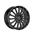 OZ LLANTA MSW MSW 30 8,5x20 ET20 5x112 73 NEGRO BRILLANTE+DIAMOND LIP