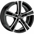 OZ LLANTA MSW SAHARA 5 MSW 8x18 ET40 5x127 71,6 NEGRO PULIDO (GBFP)