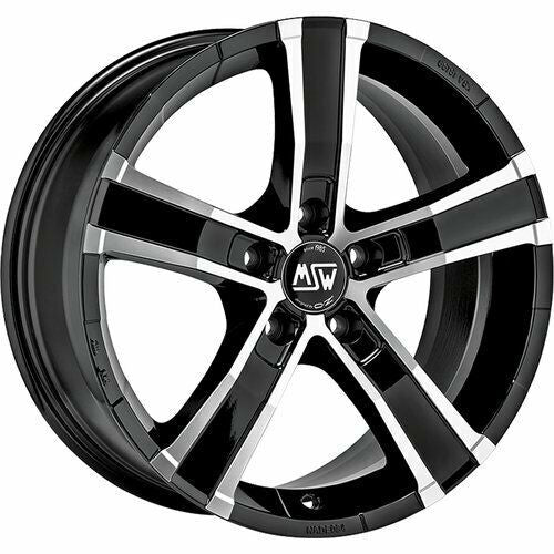 OZ LLANTA MSW SAHARA 5 MSW 8x18 ET35 5x150 110,1 NEGRO PULIDO (GBFP)
