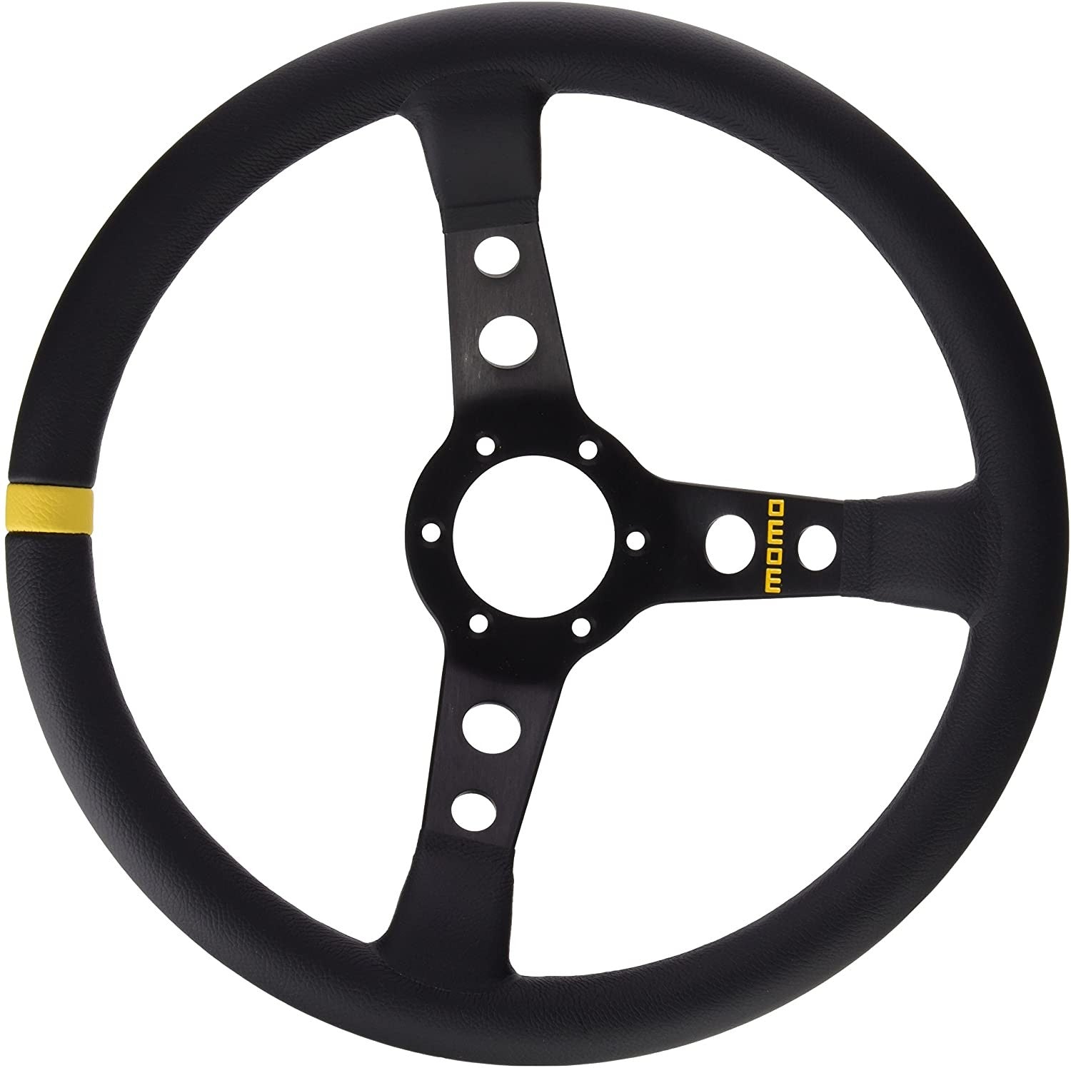 VOLANTE MOMO MOD.07 350 CUERO NEGROH. - MOMO original | APEXCORSE