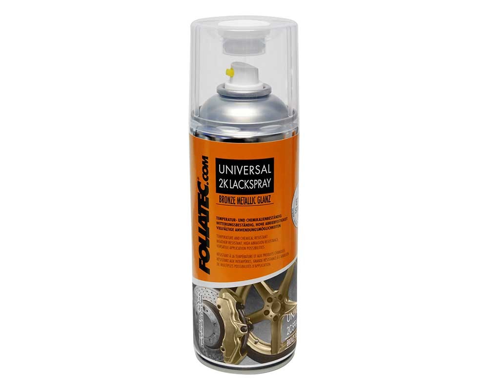 FOLIATEC Kit Pintura En Spray Para Llantas 2C Bronce Metálico Brillante - Imagen 4 FOLIATEC APEXCORSE