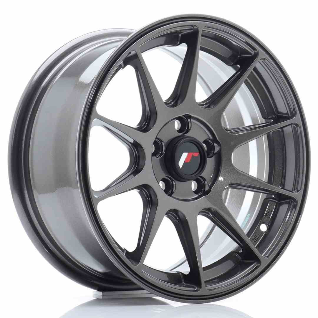 Japan Racing LLANTA JAPAN RACING JR11 15X7 ET30 5X100 HYPER GREY
