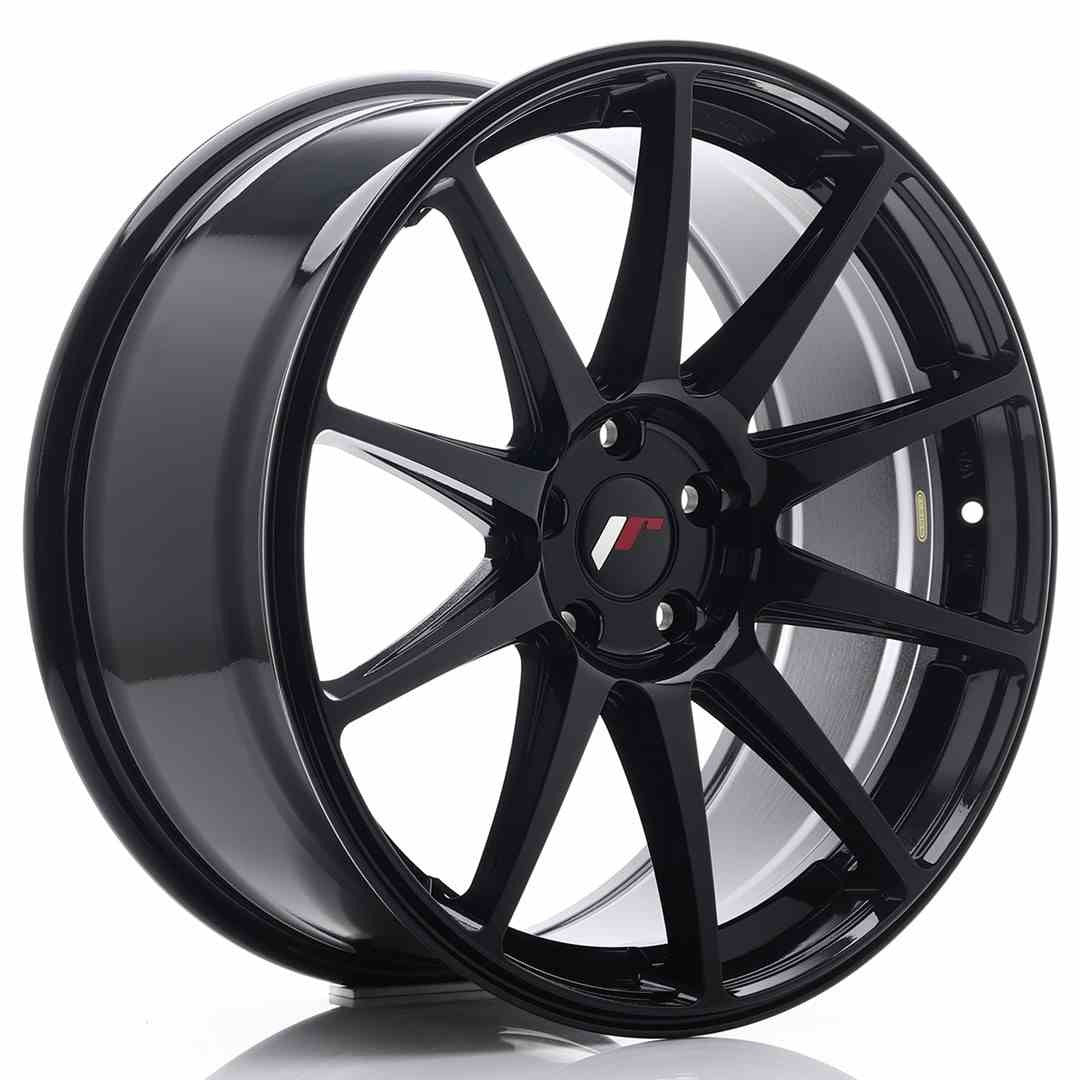 Japan Racing LLANTA JAPAN RACING JR11 19X8,5 ET40 5X108 NEGRO BRILLANTE