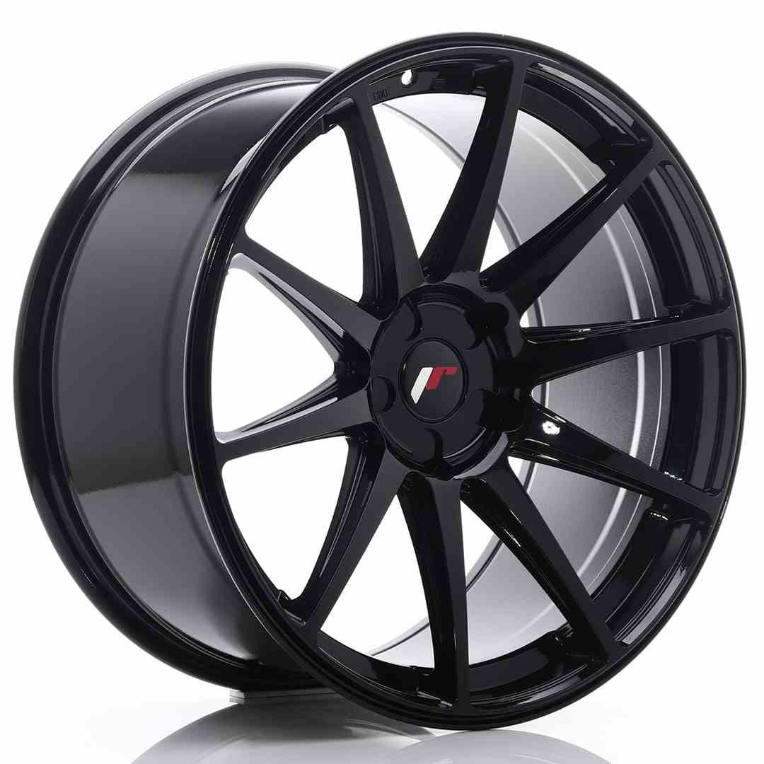 Japan Racing LLANTA JAPAN RACING JR11 20X10 ET40 5H BLANK NEGRO BRILLANTE