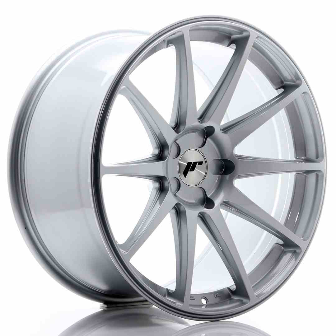 Japan Racing LLANTA JAPAN RACING JR11 20X10 ET40 5H BLANK HYPER SILVER