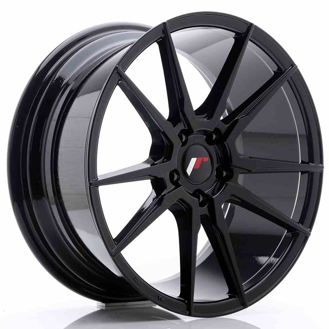 Japan Racing LLANTA JAPAN RACING JR21 18X8,5 ET40 5X100 NEGRO BRILLANTE