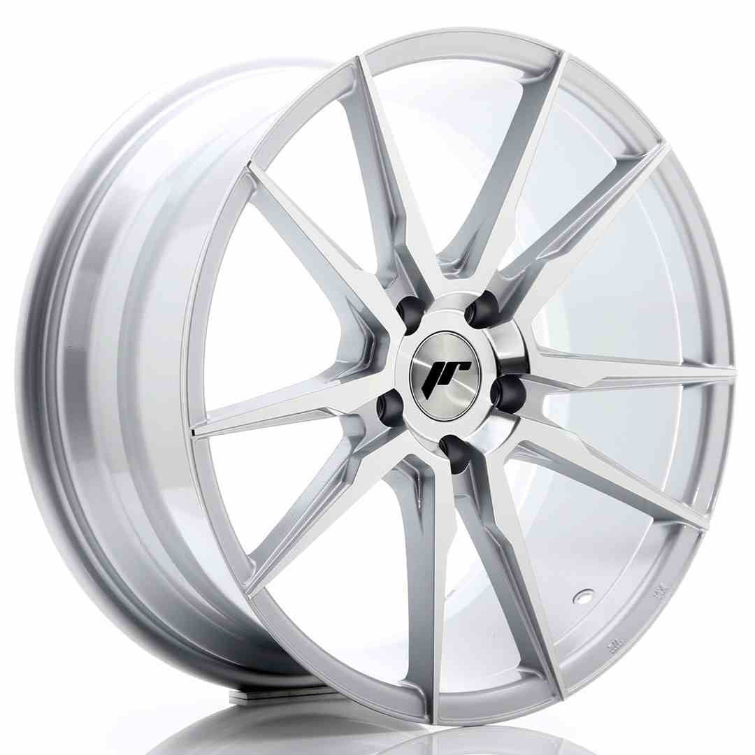 Japan Racing LLANTA JAPAN RACING JR21 19X8,5 ET40 5X114,3 SILVER MACHINED FACE