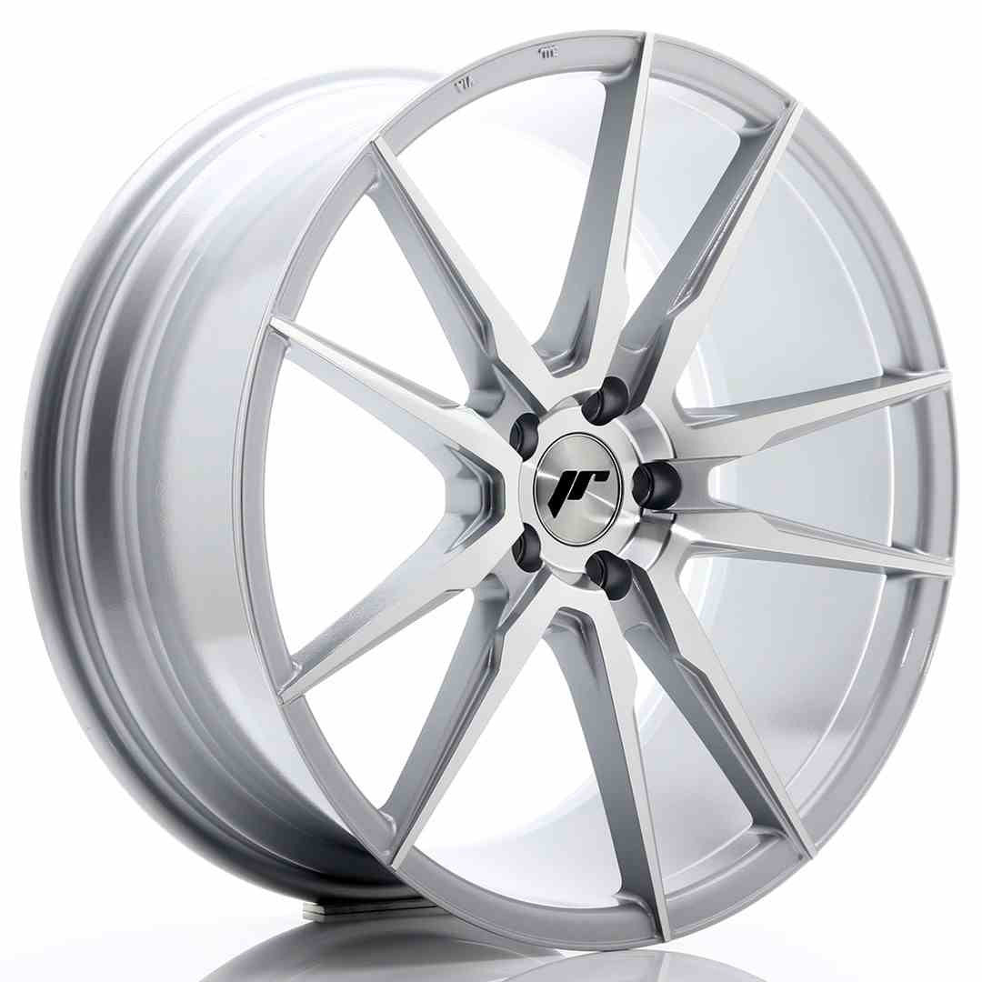 Japan Racing LLANTA JAPAN RACING JR21 20X8,5 ET40 5X114,3 SILVER MACHINED FACE
