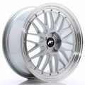 Japan Racing LLANTA JAPAN RACING JR23 20X8,5 ET20 5X120 HYPER SILVER W/MACHINED LIP