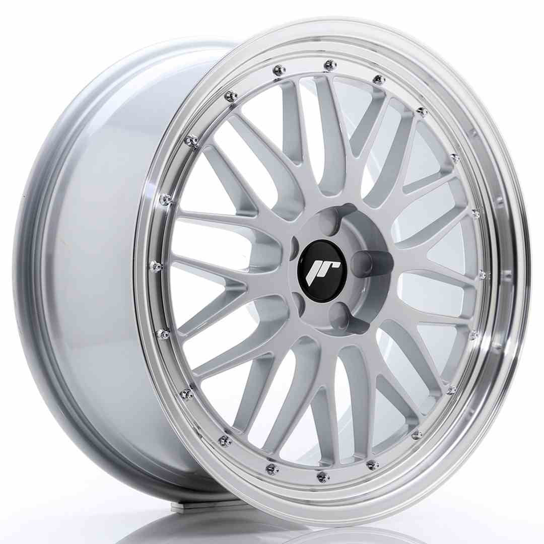 Japan Racing LLANTA JAPAN RACING JR23 20X8,5 ET35 5X120 HYPER SILVER W/MACHINED LIP