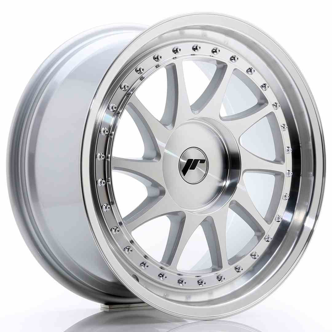 Japan Racing LLANTA JAPAN RACING JR26 18X8,5 ET35-40 BLANK SILVER MACHINED FACE