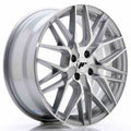 Japan Racing LLANTA JAPAN RACING JR28 17X7 ET35 4X108 SILVER MACHINED FACE