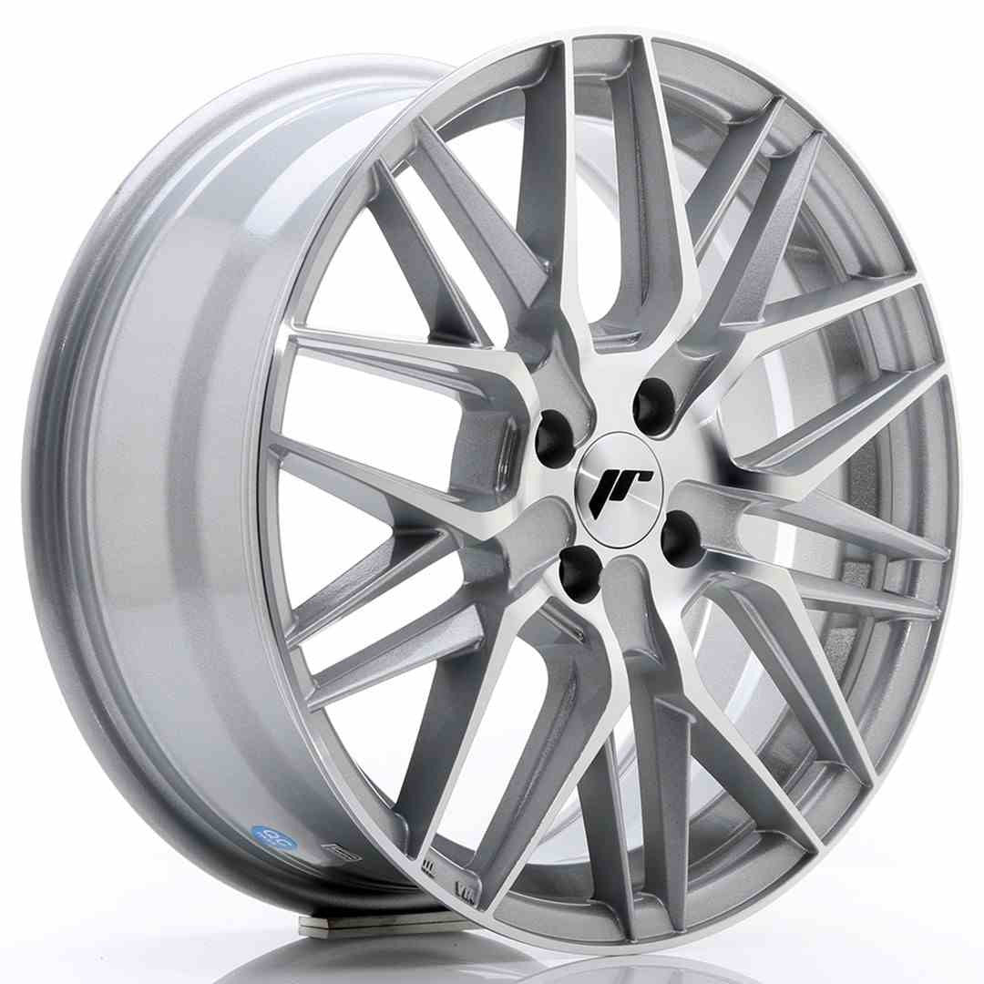 Japan Racing LLANTA JAPAN RACING JR28 17X7 ET35 4X108 SILVER MACHINED FACE