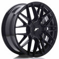 Japan Racing LLANTA JAPAN RACING JR28 17X7 ET35-45 BLANK NEGRO BRILLANTE