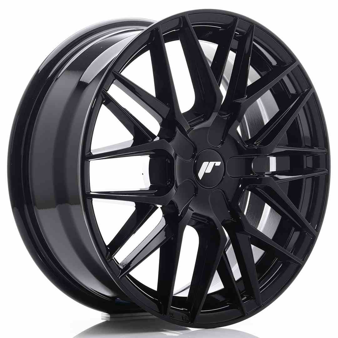 Japan Racing LLANTA JAPAN RACING JR28 17X7 ET35-45 BLANK NEGRO BRILLANTE