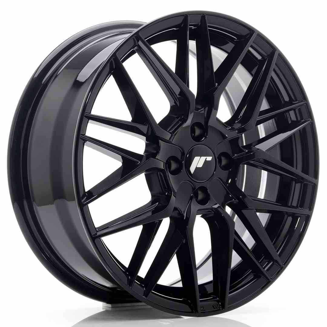 Japan Racing LLANTA JAPAN RACING JR28 17X7 ET40 4X100 NEGRO BRILLANTE
