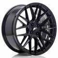 Japan Racing LLANTA JAPAN RACING JR28 17X8 ET40 4X100 NEGRO BRILLANTE