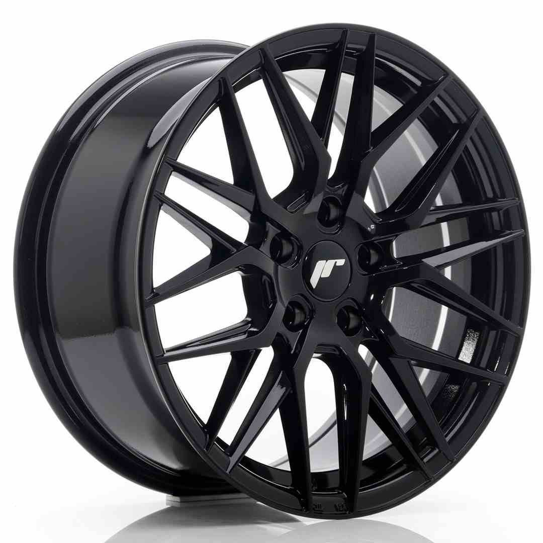Japan Racing LLANTA JAPAN RACING JR28 17X8 ET40 5X112 NEGRO BRILLANTE