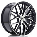 Japan Racing LLANTA JAPAN RACING JR28 18X8,5 ET40 5X114,3 NEGRO BRILLANTE MACHINED FACE