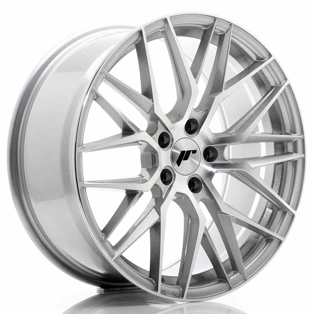 Japan Racing LLANTA JAPAN RACING JR28 19X8,5 ET35 5X112 SILVER MACHINED FACE