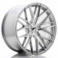 Japan Racing LLANTA JAPAN RACING JR28 20X10 ET40 5H BLANK SILVER MACHINED FACE