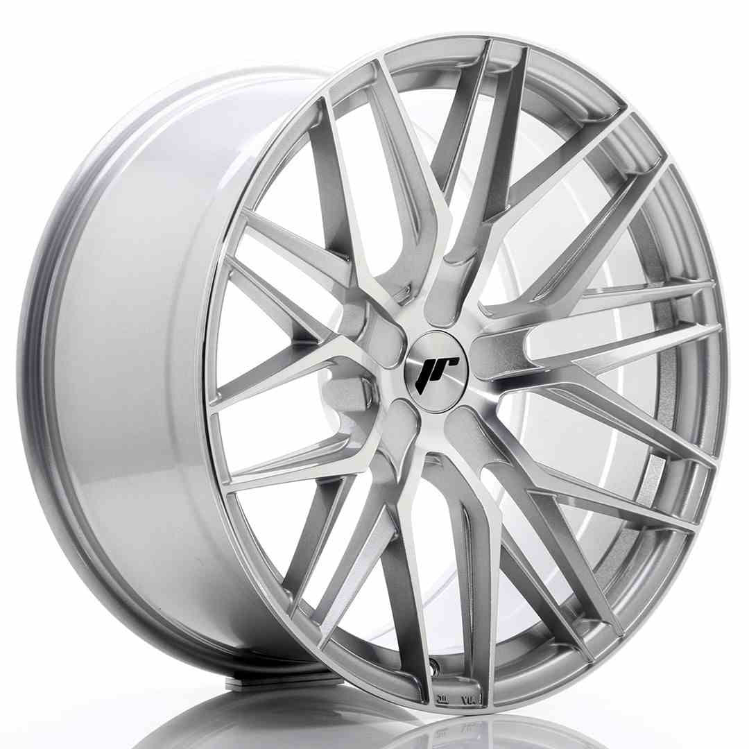 Japan Racing LLANTA JAPAN RACING JR28 20X10 ET40 5H BLANK SILVER MACHINED FACE