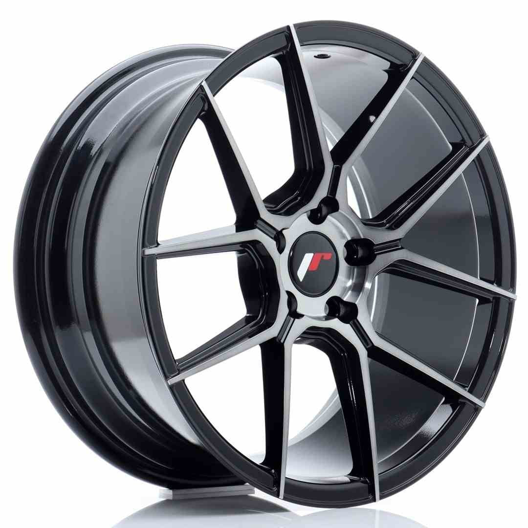 Japan Racing LLANTA JAPAN RACING JR30 18X8,5 ET40 5X112 BLACK BRUSHED W/TINTED FACE