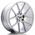 Japan Racing LLANTA JAPAN RACING JR30 19X8,5 ET40 5X114,3 SILVER MACHINED FACE