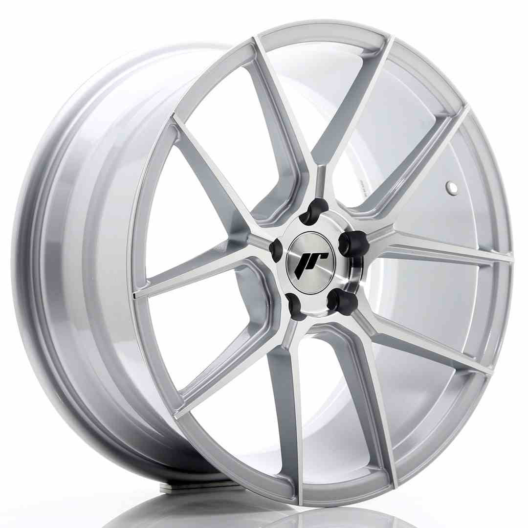 Japan Racing LLANTA JAPAN RACING JR30 19X8,5 ET40 5X114,3 SILVER MACHINED FACE