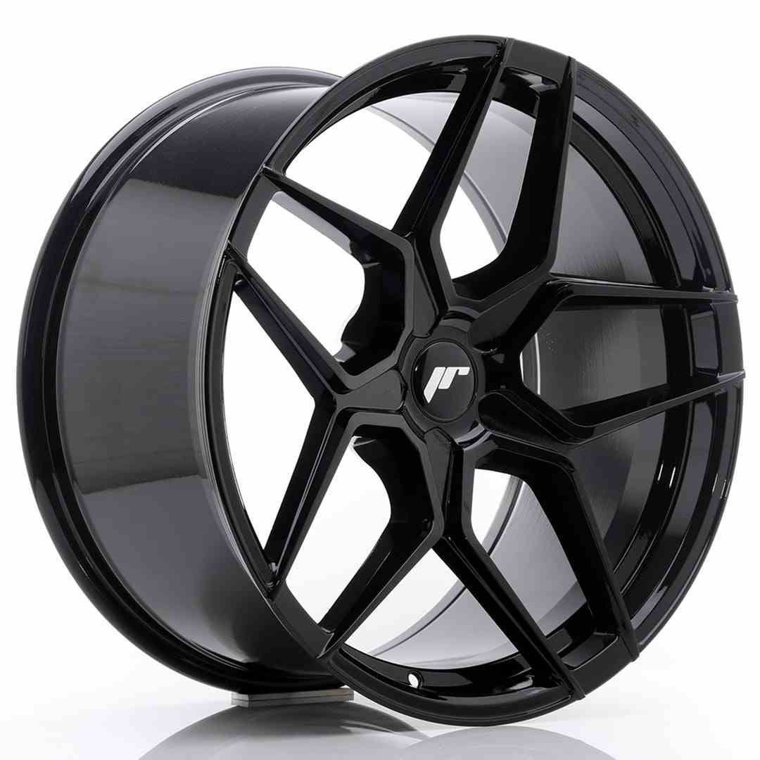 Japan Racing LLANTA JAPAN RACING JR34 20X10 ET40 5H BLANK NEGRO BRILLANTE