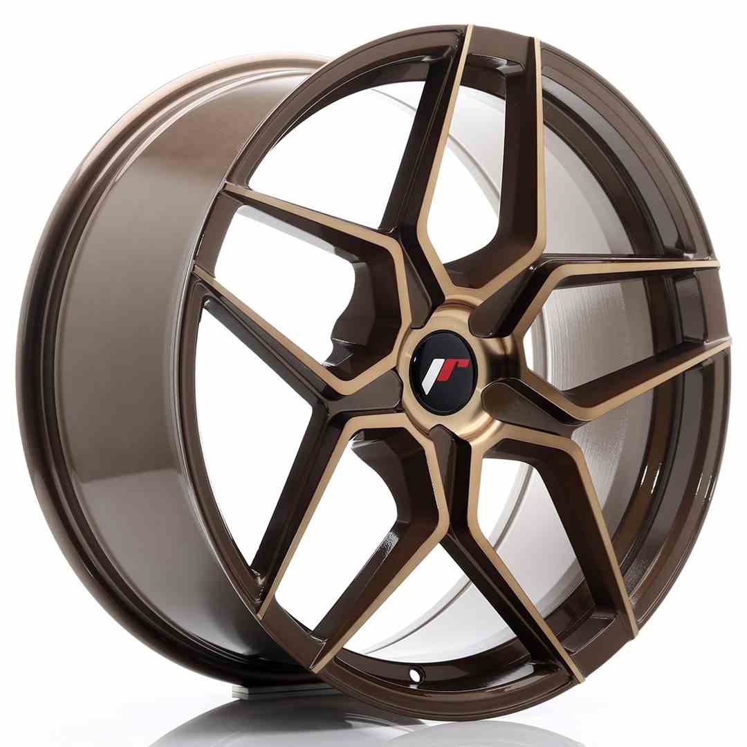 Japan Racing LLANTA JAPAN RACING JR34 20X9 ET35-40 5H BLANK BRONCE PLATINO