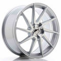 Japan Racing LLANTA JAPAN RACING JR36 19X8,5 ET40-50 5H BLANK SILVER BRUSHED FACE