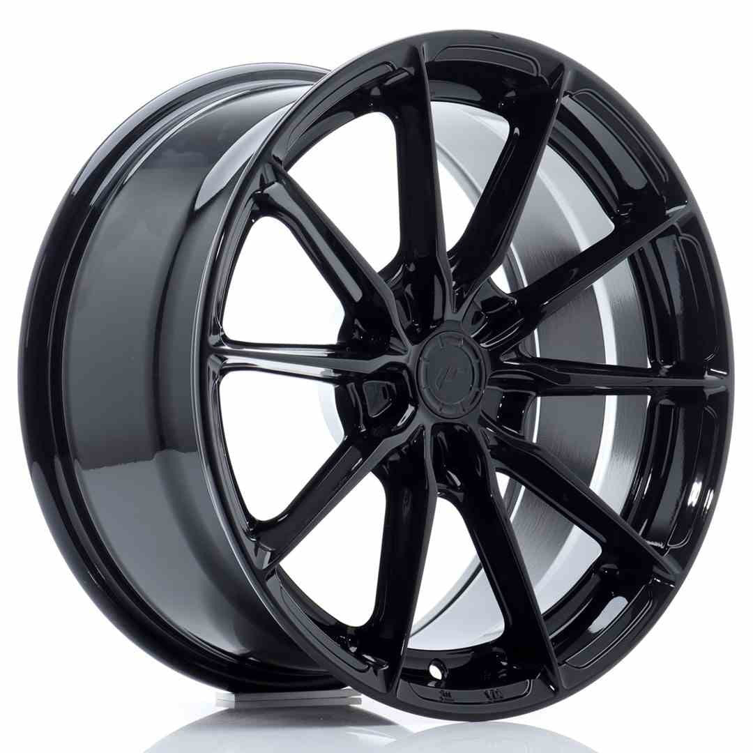 Japan Racing LLANTA JAPAN RACING JR37 17X8 ET20-40 5H BLANK NEGRO BRILLANTE