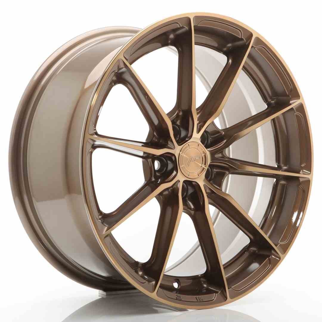 Japan Racing LLANTA JAPAN RACING JR37 17X8 ET20-40 5H BLANK BRONCE PLATINO
