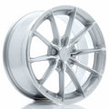 Japan Racing LLANTA JAPAN RACING JR37 17X8 ET20-40 5H BLANK SILVER MACHINED FACE