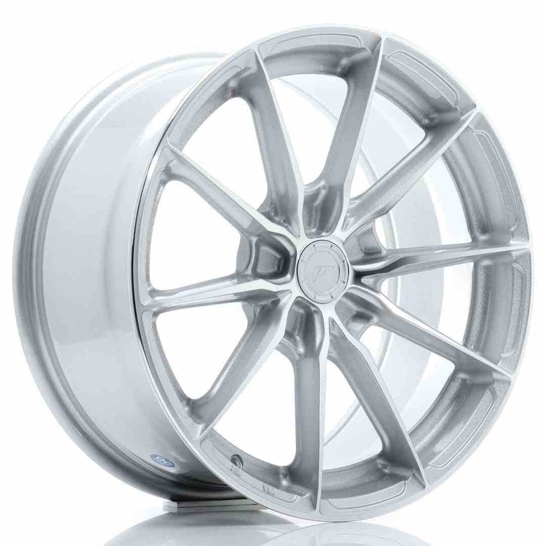 Japan Racing LLANTA JAPAN RACING JR37 17X8 ET20-40 5H BLANK SILVER MACHINED FACE