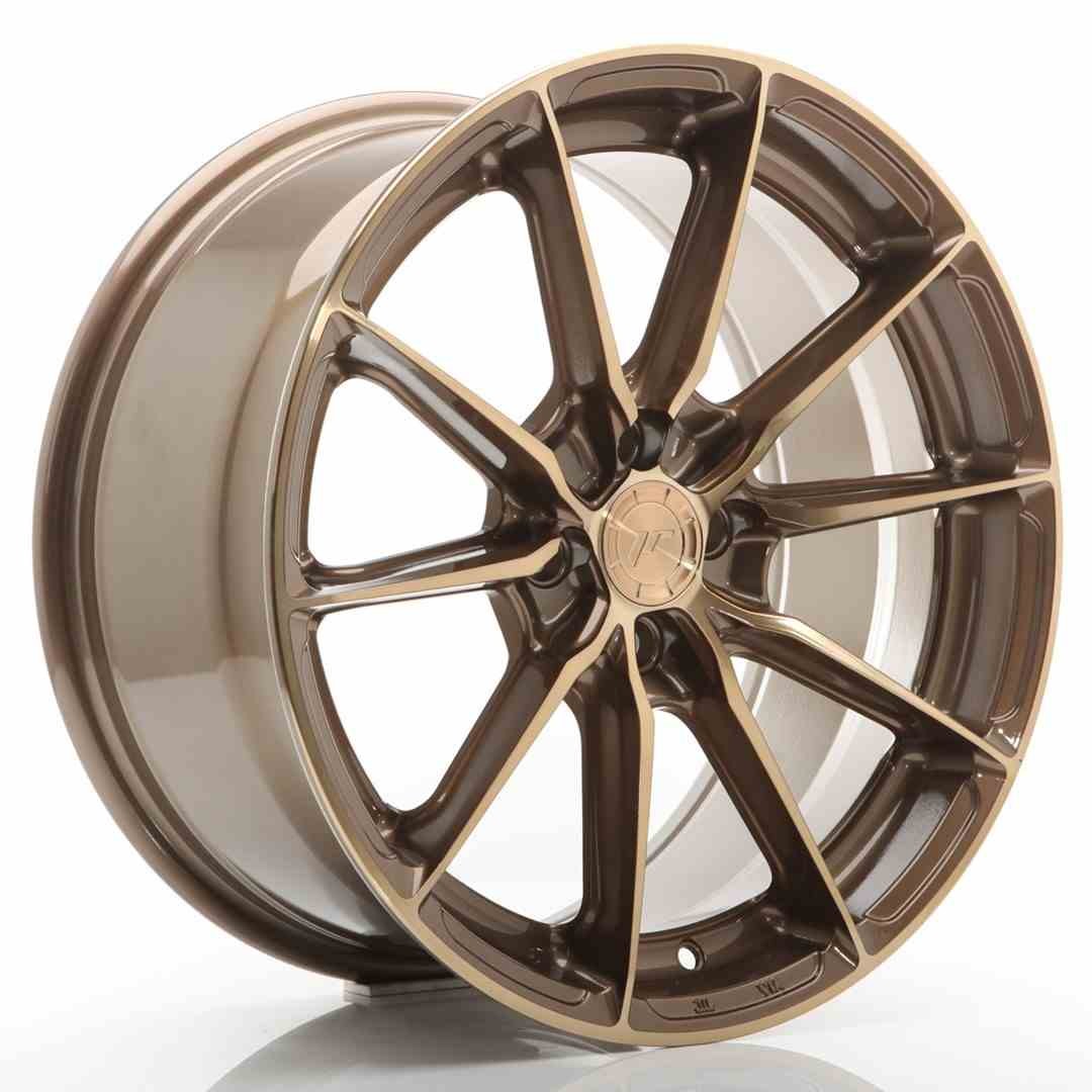 Japan Racing LLANTA JAPAN RACING JR37 17X8 ET40 4X100 BRONCE PLATINO