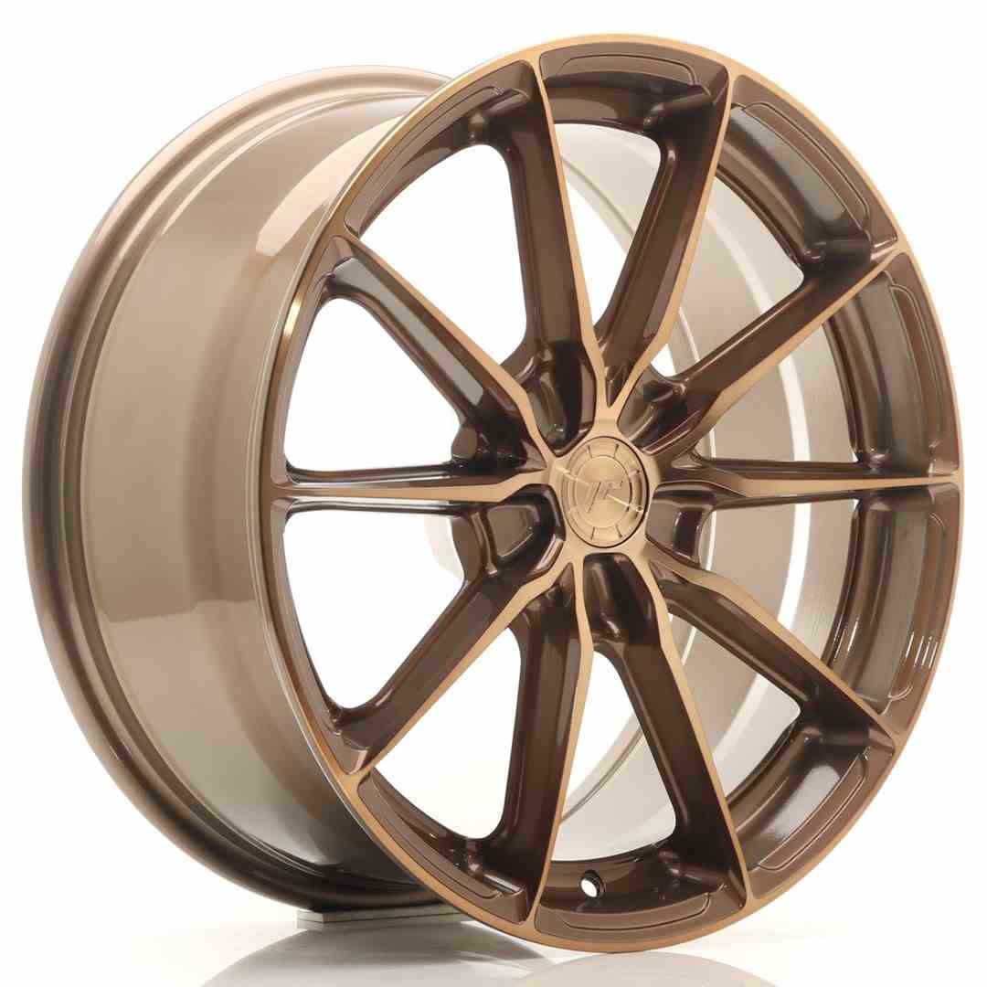 Japan Racing LLANTA JAPAN RACING JR37 18X8 ET20-45 5H BLANK BRONCE PLATINO