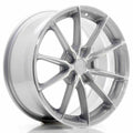 Japan Racing LLANTA JAPAN RACING JR37 18X8 ET20-45 5H BLANK SILVER MACHINED FACE