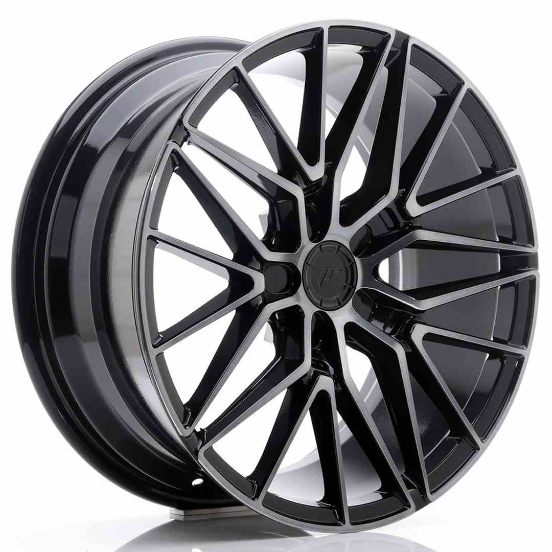 Japan Racing LLANTA JAPAN RACING JR38 18X8 ET42 5X112 BLACK BRUSHED W/TINTED FACE