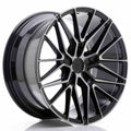 Japan Racing LLANTA JAPAN RACING JR38 19X9,5 ET35-45 5H BLANK BLACK BRUSHED W/TINTED FACE