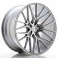 Japan Racing LLANTA JAPAN RACING JR38 20X10 ET35-45 5H BLANK SILVER MACHINED FACE