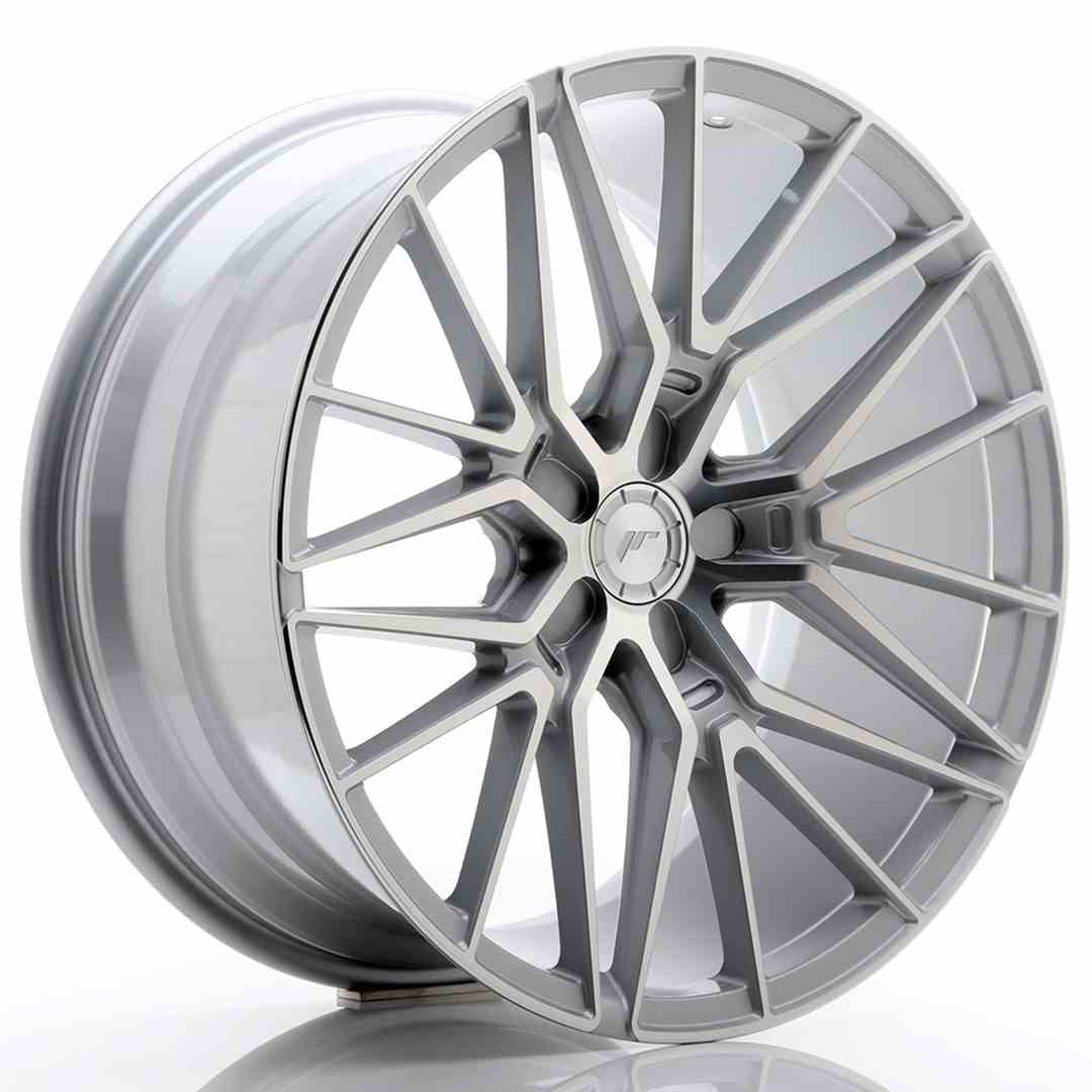 Japan Racing LLANTA JAPAN RACING JR38 20X10 ET35-45 5H BLANK SILVER MACHINED FACE