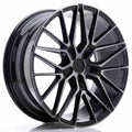 Japan Racing LLANTA JAPAN RACING JR38 20X8,5 ET35-45 5H BLANK BLACK BRUSHED W/TINTED FACE